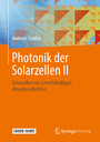 Photonik der Solarzellen II - Solarzellen mit schwefelhaltigen Absorberschichten